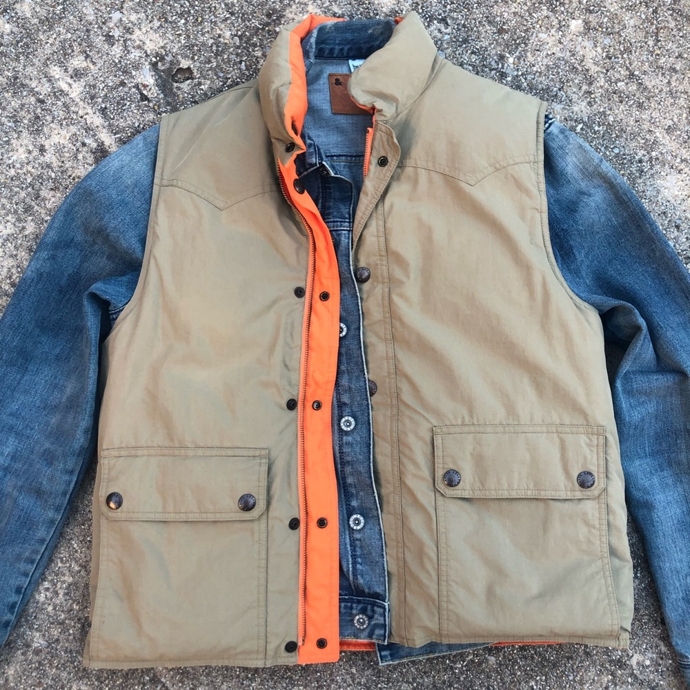 POLO RALPH LAUREN Reversible Western Vest (SZ  M)